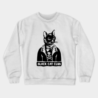 Cat and rock Crewneck Sweatshirt